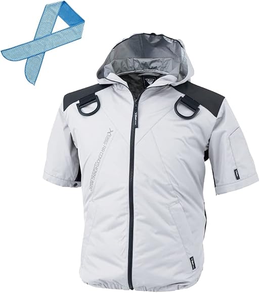 Amazon.co.jp: [ワークプロ] 空調服 (服のみ) ジーベック 半袖